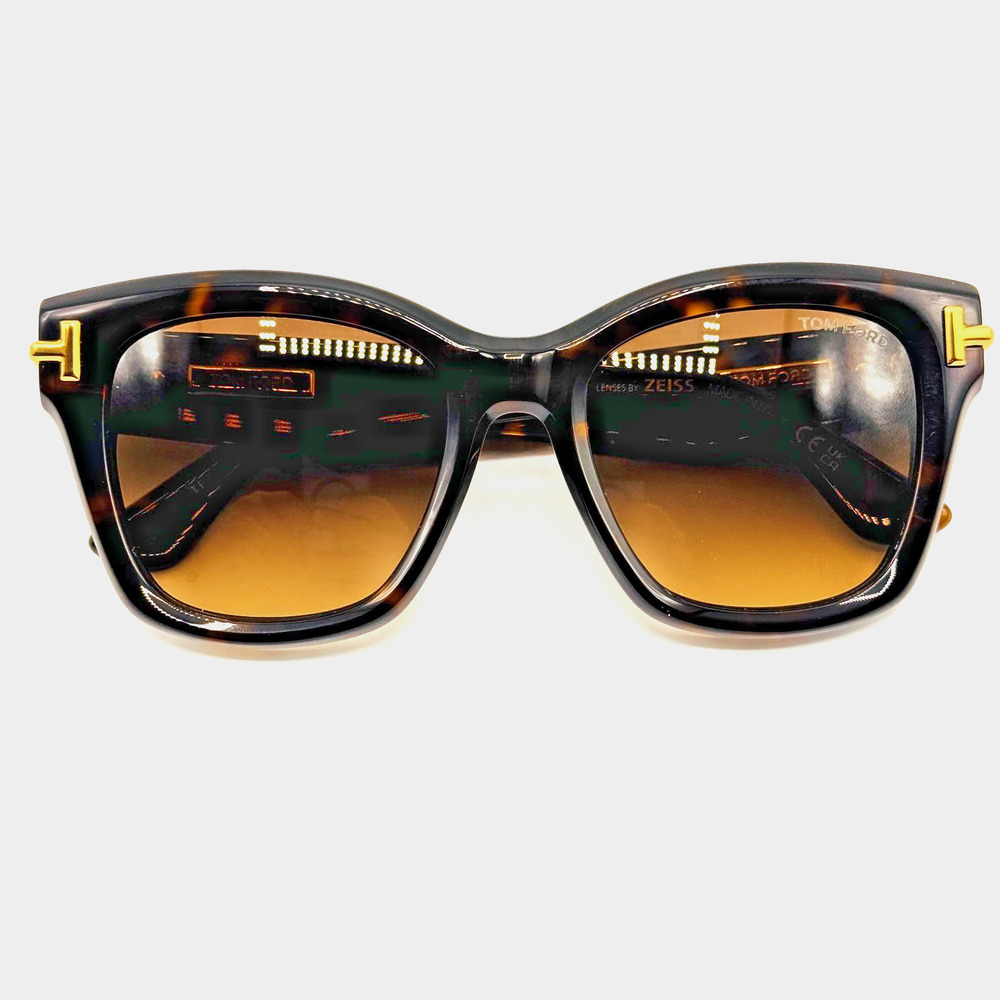 Tom Ford Sunglasses Icon FT1329 52F Havana Butterfly Brown Gradient 53-20-140mm